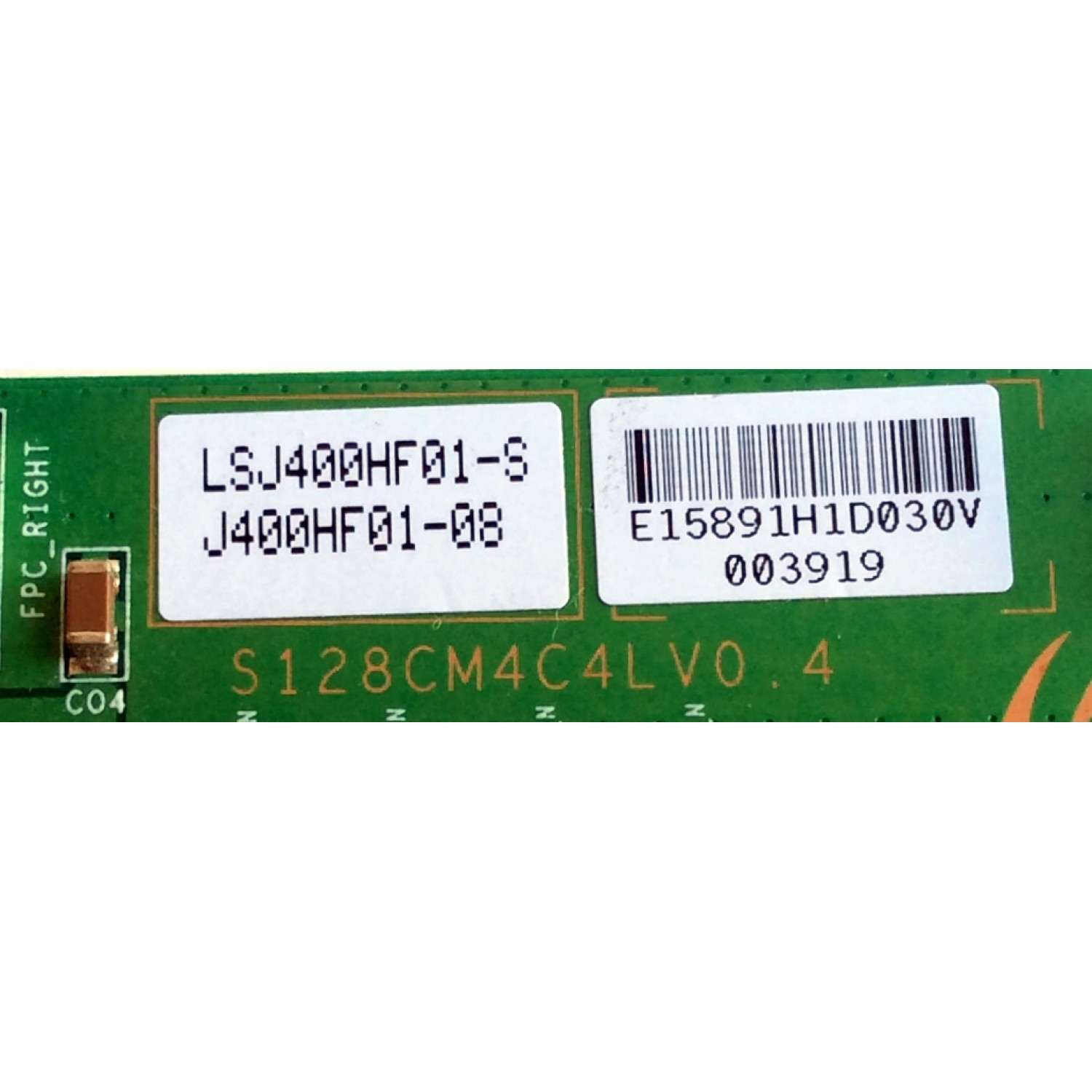 T-CON / SAMSUNG BN96-16448A / LJ94-15891H / S128CM4C4LV0.4 / SUSTITUTAS LJ94-15856G / 15891J / 15974F / 16584B / 16587C / BN95-00495A  / 496B / 497A / 497B / 498A / 498B / PANEL`S  LTJ400HF01-J / LSJ400HF01-S / J400HF01-08 / MODELOS UN40D6050TFXZA - Imagen 3